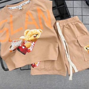 Boys short and sleeveless